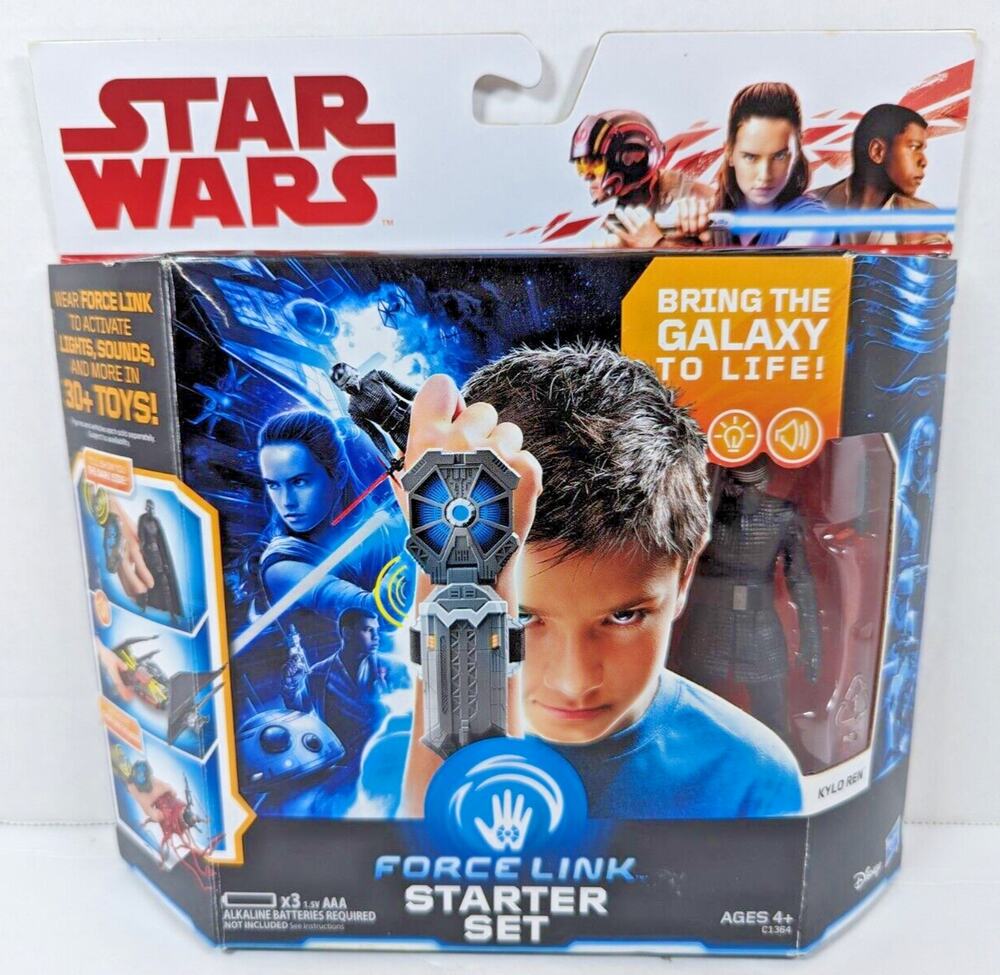 Hasbro Star Wars Force Link Starter Set including Force Link Figure Kylo Ren NIB